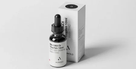 CBD tincture boxes with logo