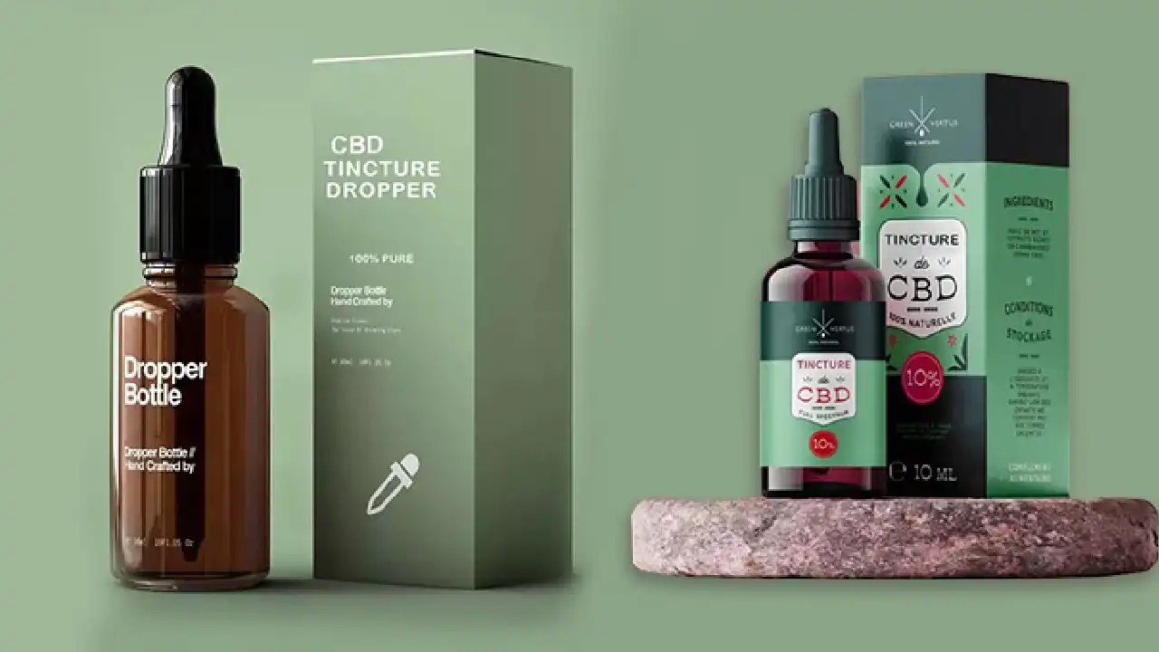 Custom CBD Tincture Packaging